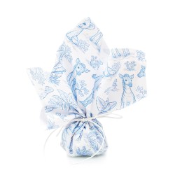 Beauty Home ΜΑΝΤΗΛΙ 27 x 27 cm Παιδικά Ζώα Της Ζούγκλας Γαλάζιο